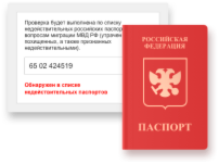 Иконка - Проверка паспортов